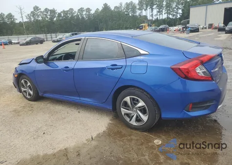 2020 Honda Civic Lx из США, поврежденный, VIN 2HGFC2F60LH550762